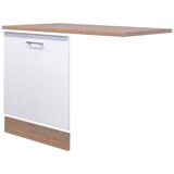 Flex-Well Letvica Pomivalnega Stroja Samoa, Bela, Barva Hrasta | Shoptok.si