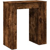  Barski stol s držačima boja hrasta 95x47x103,5 cm drveni | Eponuda.com