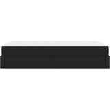  Okvir kreveta s madracem Ostalo 2 kom. Crna PVC 120 x 190 cm | Shoptok.si