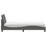Krevet s madracem Hanko tamnosivi 90x200 cm od tkanine | Eponuda.ba