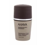 Ahava Men Time To Energize Magnesium Rich roll-on brez aluminija 50 ml za moške Cene