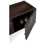 MOME Temno rjava TV omarica iz masivnega manga 145x48x40 cm Kalai – | Shoptok.si