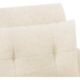  Ljubavni kauč s gumbima Krem 117 x 67 x 77 cm Bouclé | Eponuda.ba