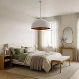 Brilagi LED luster na sajli METALO 1xE27/40W/230V prečnik 60 cm bela/bakarna | Eponuda.com