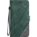 Chameleon Preklopna torbica za Xiaomi Redmi Note 13 Pro, WLGO-Lines, zelena | Shoptok.si