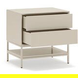 Teulat Kremno bela nočna omarica Platt – | Shoptok.si