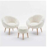 Atelier Del Sofa fotelje i tabure lida wellsoft white | Eponuda.com