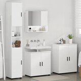  Set namještaja za kupaonicu 4 kom. Visoki sjaj bijela | shoptok.hr