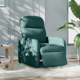 Maison Chic Električni naslanjač - Relax naslanjač temno zeleno blago, (22061269) | Shoptok.si