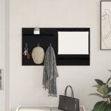 vidaXL Vješalica za kapute na zidu Crni hrast 90 x 10 x 50 cm Cijene