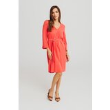 Legendww elegantna midi haljina sa pojasom i v-izrezom 5700-9787-69 | ePonuda.com