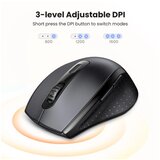 Ugreen M511 bežični miš 1600 dpi usb crni | ePonuda.com