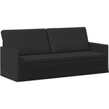 SOFA za 3 osobe Crna 190 x 81 x 82 cm Tkanina Slike