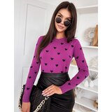 DStreet Sweter damski FREYJA fioletowy | Shoptok.si