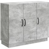  Kreveta Betonska siva 89 x 34,5 x 77 cm Konstruirano drvo | shoptok.hr