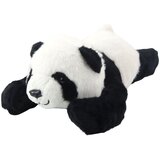 Plišana maskota igračka ležeća panda crno-bijela 30 cm | shoptok.hr