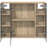  Kupaonski ormar s ogledalom Sonoma hrast 60 x 14,5 x 50 cm | shoptok.hr