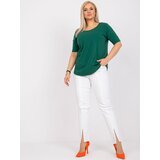 BASIC Feel Good T-shirt-RV-TS-6330.92P-dark green | Shoptok.si