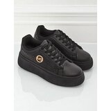 Resti Women's Perseida platform sneakers black eco-leather | ePonuda.com
