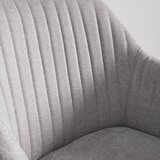 Bessagi Home naslanjač nicola, svetlo siva | Shoptok.si