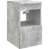 vidaXL Kopalniška omarica Betonsko siva 30 x 35 x 50 cm Inženirski les, (5000245623) | Shoptok.si