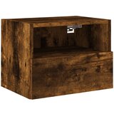 Maison Chic Stenska TV omarica - TV stojalo - Televizijska omarica dimljeni hrast 40x30x30 cm inženirski les, (21699936) Cene