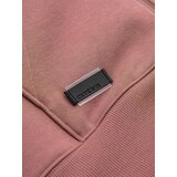 Ombre BASIC men's unbuttoned cotton sweatshirt - dark pink | Eponuda.ba
