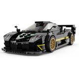  Licencirani auto na daljinsko upravljanje i sastavljanje 1:28 Pagani Zonda RASTAR - crni | Shoptok.si