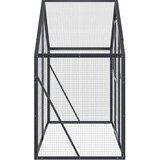  Kavez za ptice antracit 179 x 100 x 185 cm aluminijski | Eponuda.com