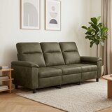 SOFA Maslinasto zelena 214 x 90 x 95 cm Umetnička suknja koža | shoptok.hr