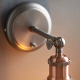  Endon 92874 - Zidno spot svetlo HAL 1xE27/10W/230V bronza/bakar/prozirno | Eponuda.com