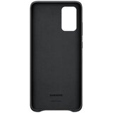 Samsung original usnjen ovitek ef-vg985lbe za galaxy s20 plus g985 - zaščita zadnjega dela - črna | Shoptok.si