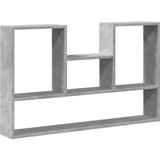 Maison Chic Stenska polica - Viseča Polica betonsko siva 99x15x60 cm inženirski les, (21793375) | Shoptok.si