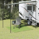 vidaXL Preproga za šotor svetlo zelena 200x200 cm HDPE | Shoptok.si