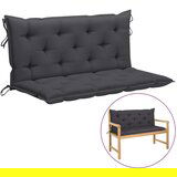 vidaXL Blazina za gugalnico antracitna 120 cm blago Cene