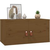  Zidni ormarić boja meda 60 x 30 x 30 cm od masivne borovine | shoptok.hr
