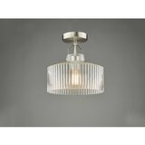  Där Lighting LEN4846 - Plafonski luster LENKA 1xE27/60W/230V matni hrom | Eponuda.com