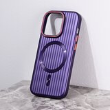 Torbica Magsafe Stripe za iPhone 14 Pro 6.1 ljubicasta Cene