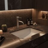 REA Bath Foster Mešalnik za umivalnik Nickel Brush Low | Shoptok.si
