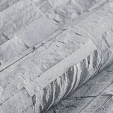 vidaXL Zidna tapeta 3D s izgledom kamena svjetlosiva | shoptok.hr