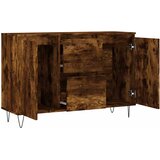  Komoda boja dimljenog hrasta 101,5x35x70 cm konstruirano drvo | shoptok.hr