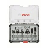 Bosch komplet glodala, 6 komada, Trim&Edging držač od 8 mm 6-piece Trim i edging router bit set. ( 2607017469 ) cene