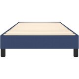  Box spring posteljni okvir moder 90x200 cm blago, (20735327) | Shoptok.si