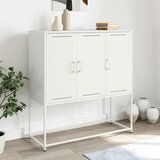 Furnova Visoka omara bela 100,5x39x107 cm jeklo, (21955002) Cene
