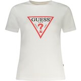 Guess Jeans SHORT SLEEVE T-SHIRT WOMEN WHITE Cene