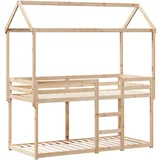 vidaXL Pograd s streho 90x190 cm trdna borovina, (21243038)