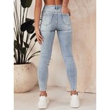 DStreet Spodnie damskie jeansowe CABRELA niebieskie | shoptok.hr