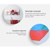  Slika na akrilnom staklu - World Map: An Explosion of Colours [Glass] 60x40 | shoptok.hr