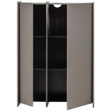 WOOOD Sivi ormarić u dekoru jasena 102x140x44 cm Brock – | shoptok.hr