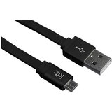 Universal Kit podatkovni kabel microUSB - USB črn 1 m | Shoptok.si